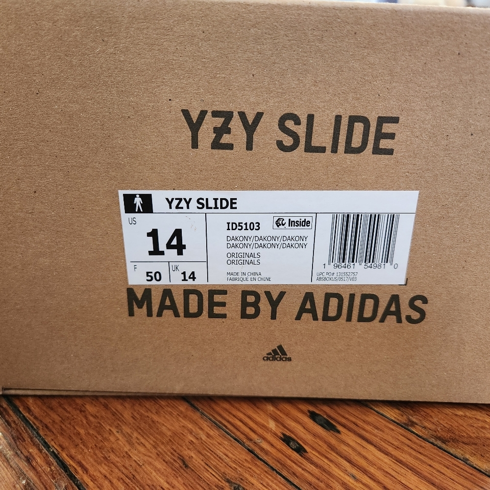 YEEZY SLIDES MEN'S 14